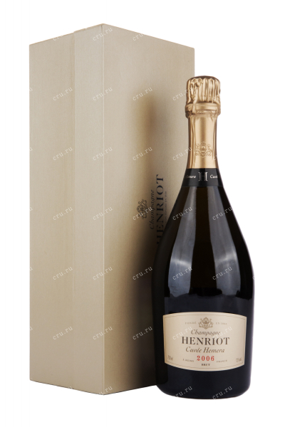 Шампанское Henriot Cuvee Hemera Brut gift box  0.75 л