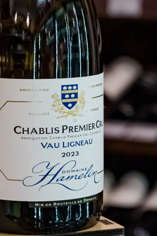 В магазине Крю Профи Domaine Hamelin Chablis Premier Cru 2023 0.75 л