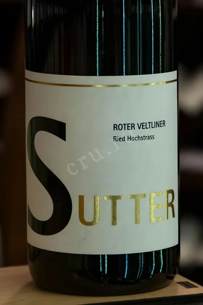 В магазине Крю Профи Sutter Roter Veltliner Ried Hochstrass 2020 0.75 л