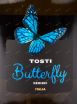 Этикетка игристого вина Tosti Butterfly 0.75 л