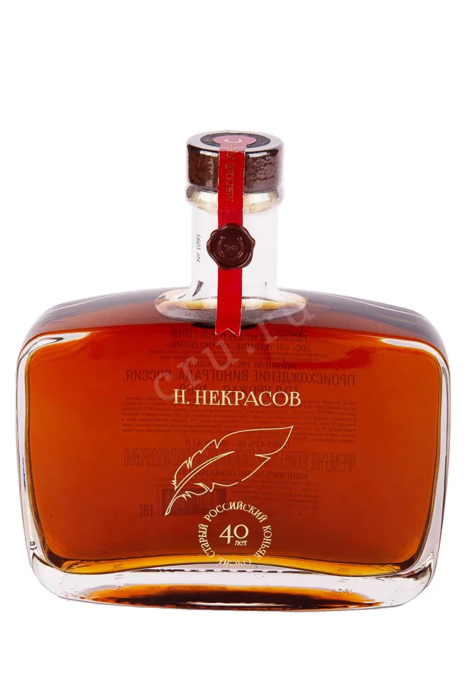 Бутылка N.Nekrasov 40 years in gift box 0.7 л