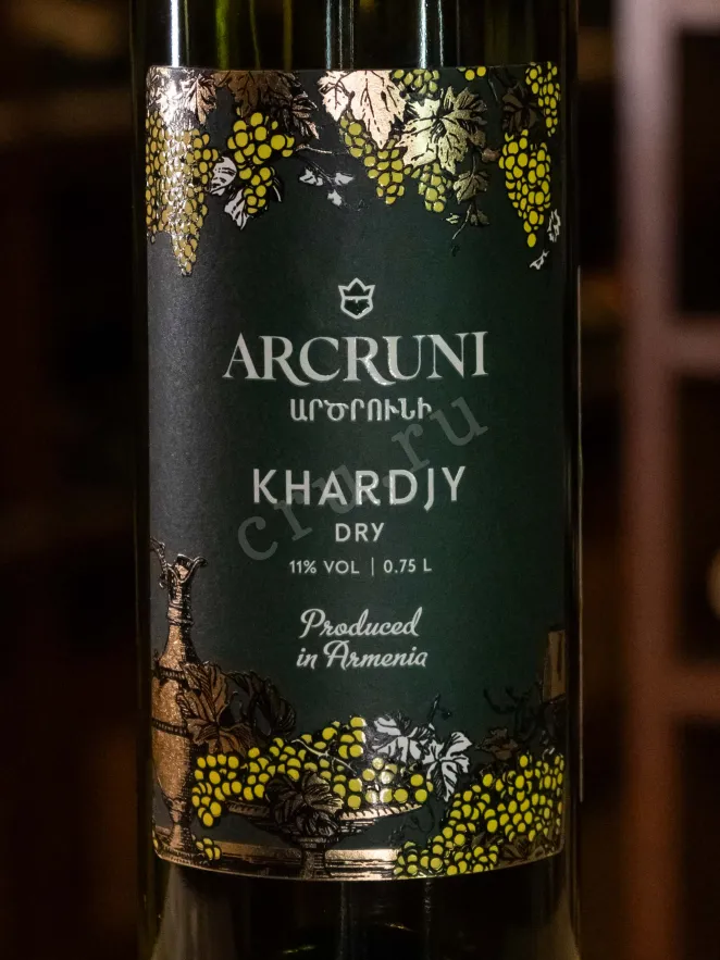 В магазине Крю Профи Arcruni Khardjy White dry 2021 0.75 л