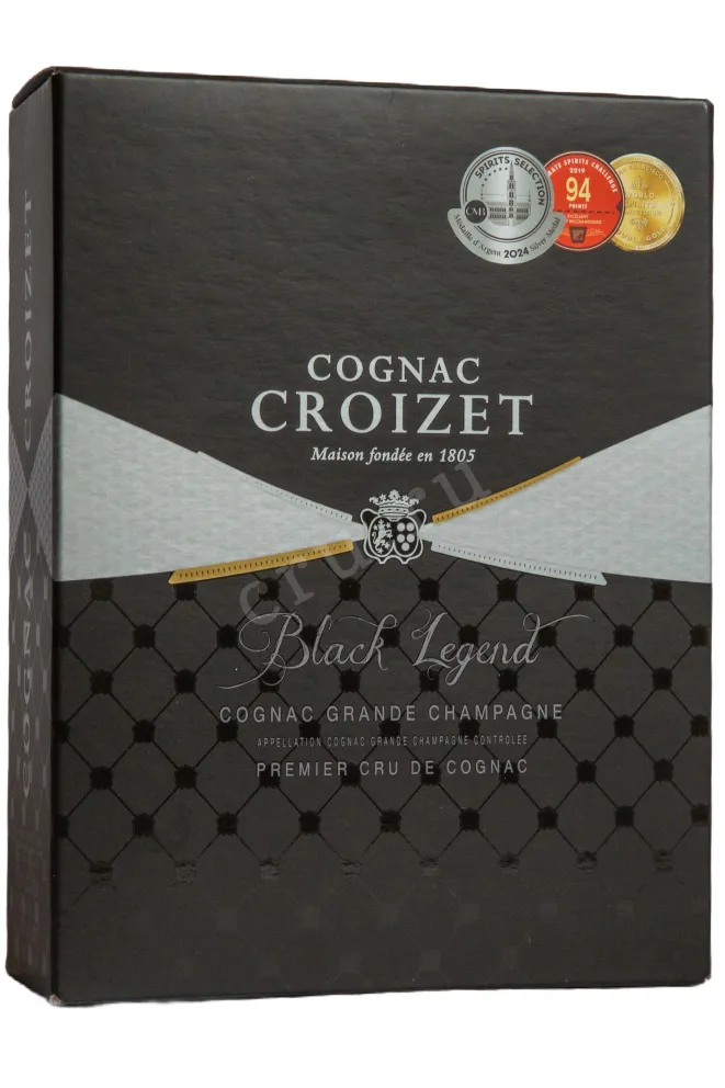 Подарочная коробка Croizet Black Legend gift box 0.7 л