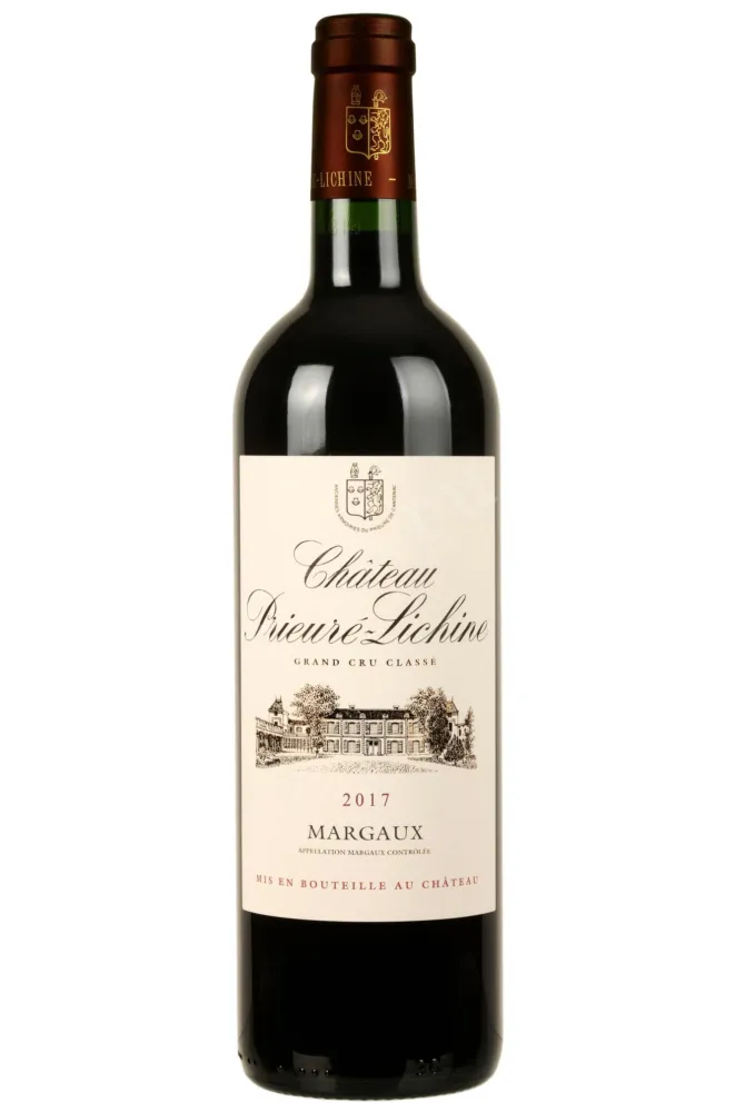 Вино Chateau Prieure-Lichine Margaux AOC 2017 0.75 л