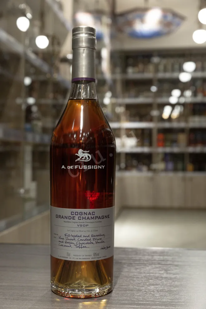 В магазине Крю Профи A de Fussigny Grand Champagne VSOP in gift box 0.7 л