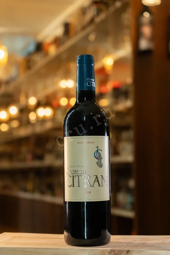 В магазине Крю Профи Chateau Citran Haut-Medoc 2016 0.75 л