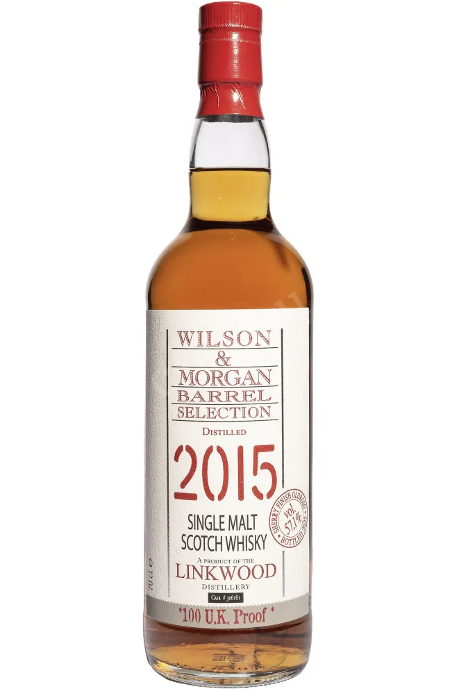 Бутылка Wilson & Morgan Barrel Selection Linkwood Sherry Finish Oloroso 9 Years Old in gift box 0.7 л