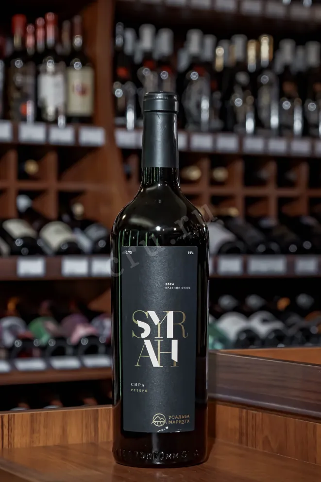 В магазине Крю Профи Usadba Markotkh Syrah Reserve 2024 0.75 л