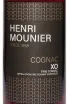 Этикетка Henri Mounier XO 2008 0.7 л