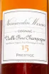 Этикетка Normandin-Mercier Prestige Vielle Fine Champagne in gift box with 2 glasses 2015 0.7 л