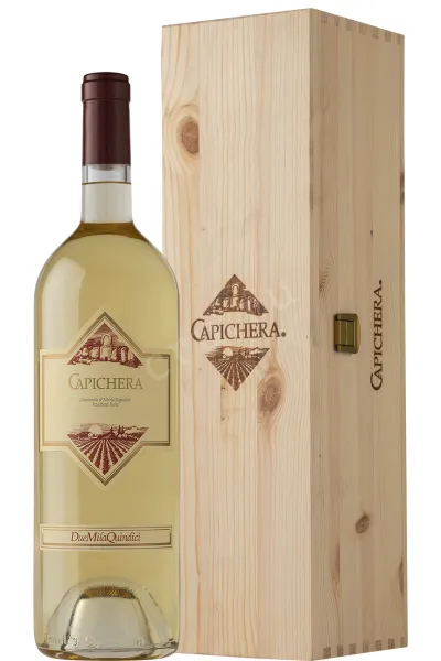 Вино Capichera in wooden box 2019 1.5 л