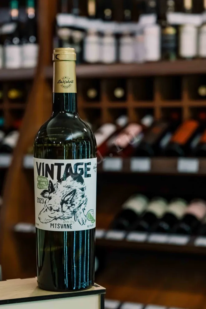 В магазине Крю Профи Dakishvili Family Selection Mtsvane Vintage 2023 0.75 л