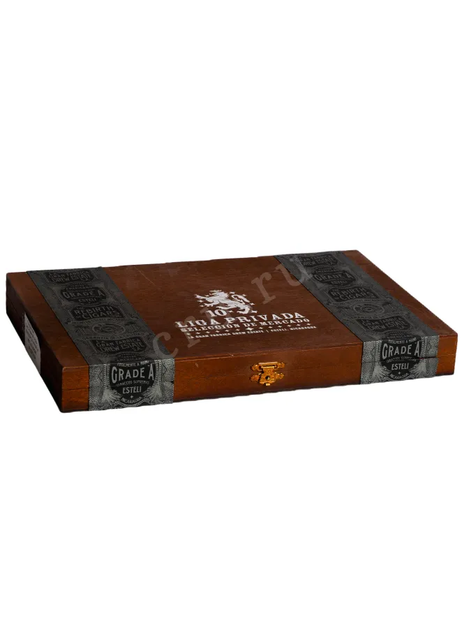 Коробка сигар Drew Estsate Liga Privada Selection de Mercado Robusto *10 0 л