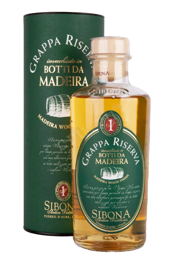 Граппа Sibona Madeira Wood Finish  0.5 л