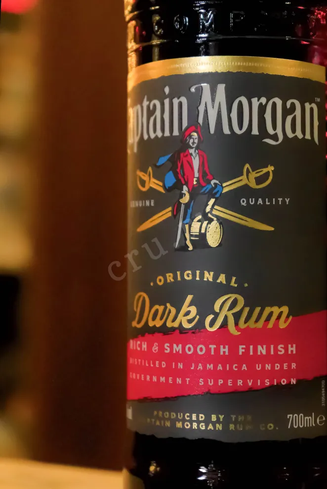 В магазине Крю Профи Captain Morgan Dark Rum 0.7 л