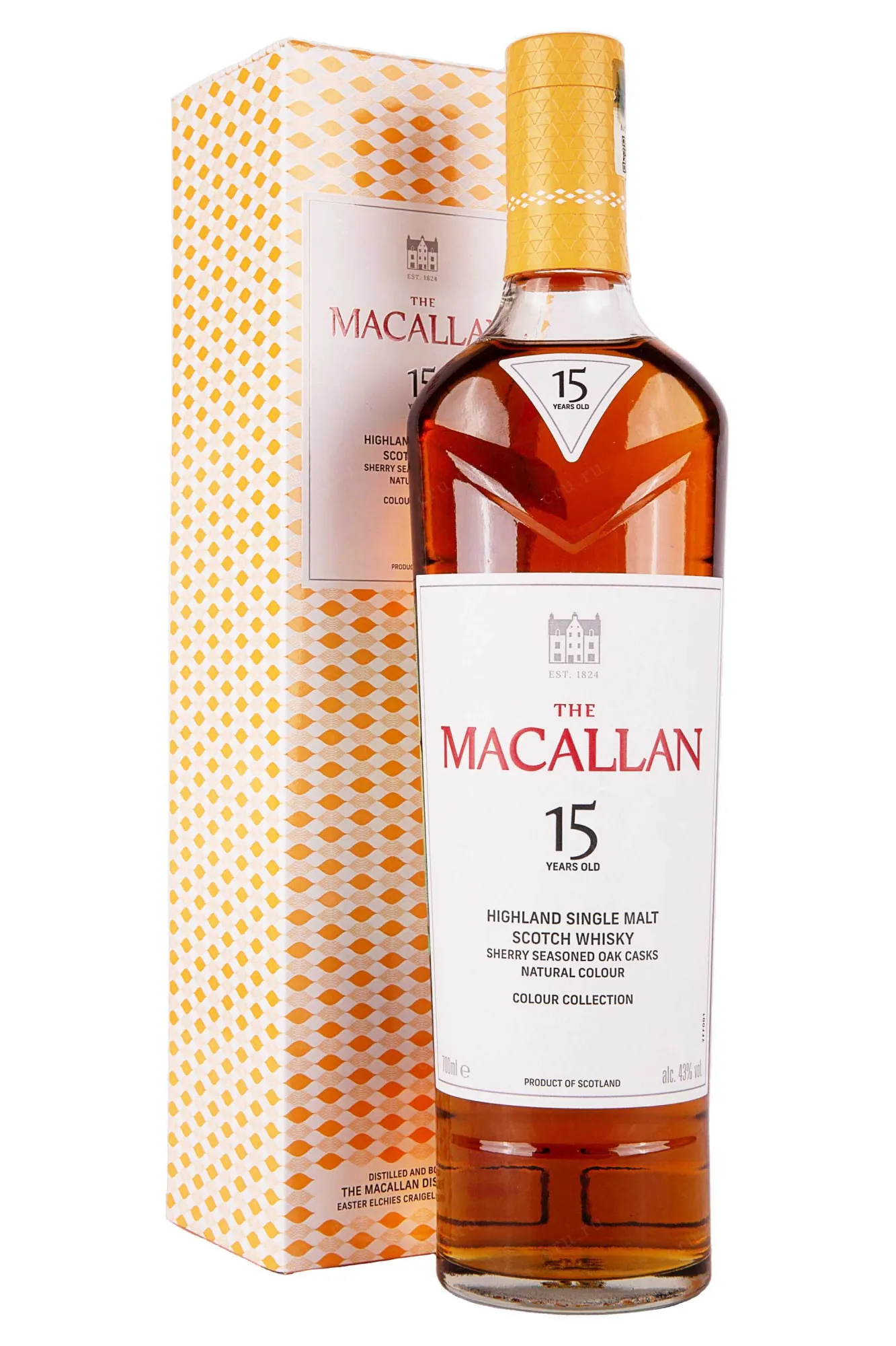 Macallan Colour Collection 15 years old in gift box 0.7 л купить