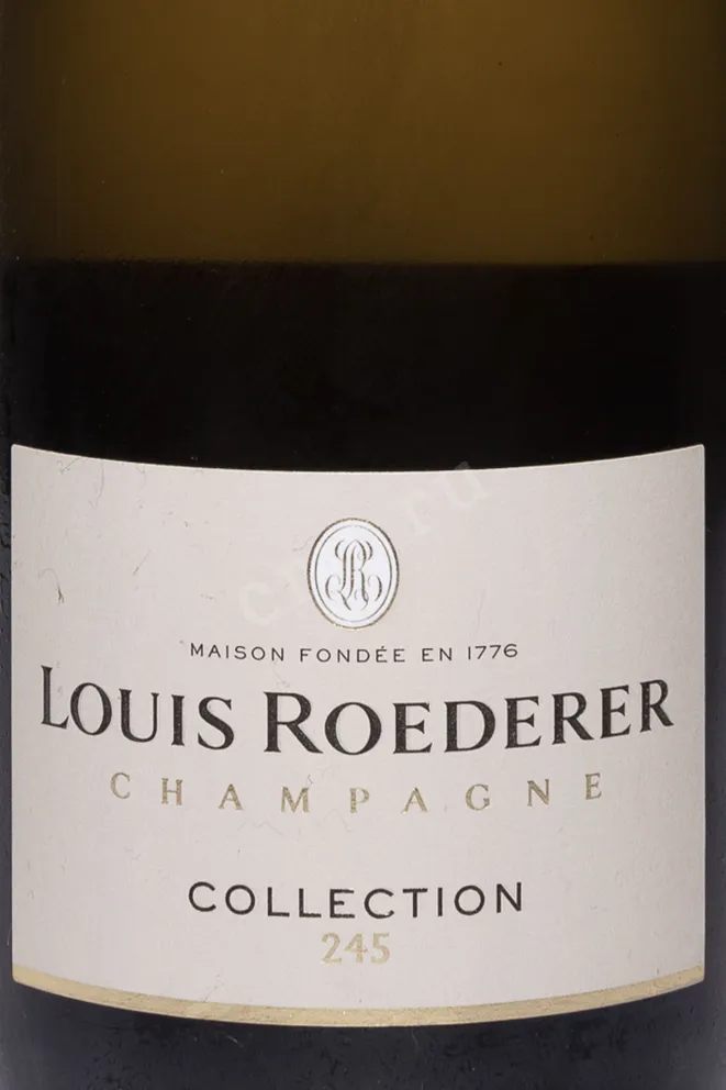 Этикетка Louis Roederer Collection 245 2020 0.75 л