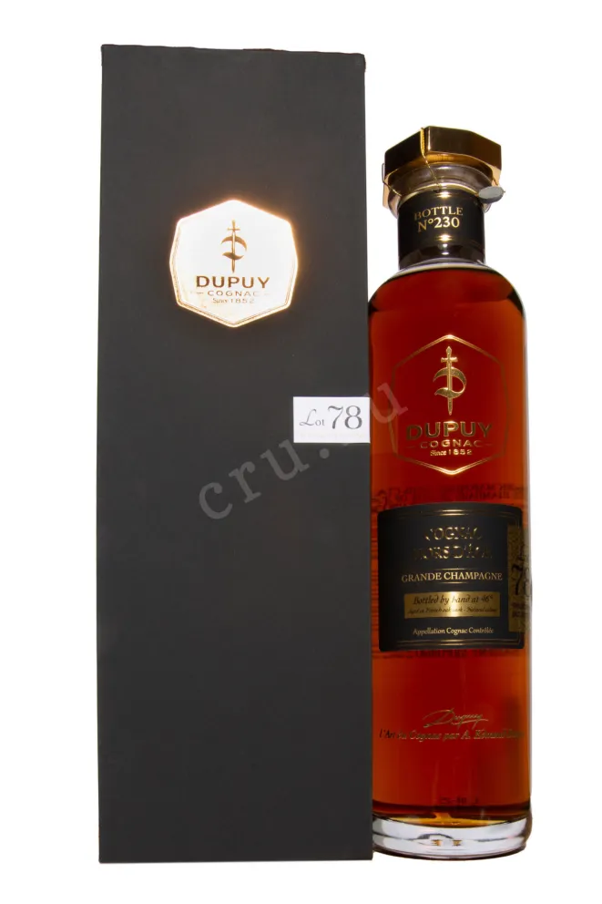 Коньяк Dupuy Lot 78 Hors d'Age Grand Champagne AOC in gift box  0.7 л