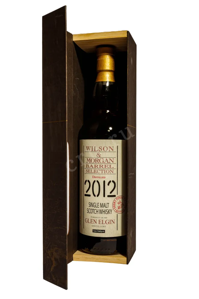 В подарочной коробке Wilson & Morgan Barrel Selection Glen Elgin Sherry Finish in gift box 0.7 л