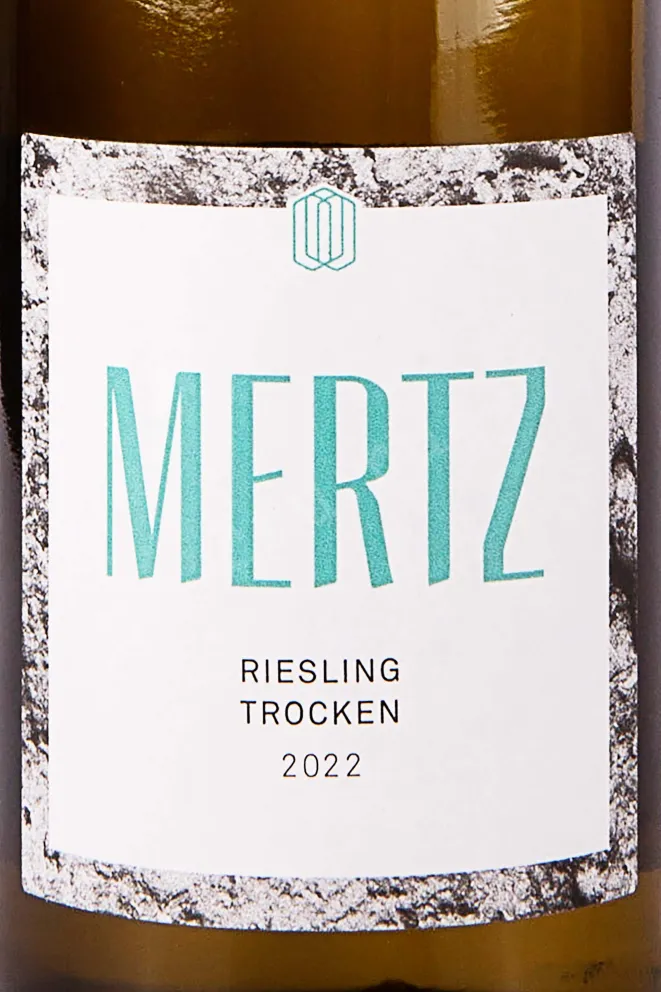Этикетка Metz Riesling 2022 0.75 л