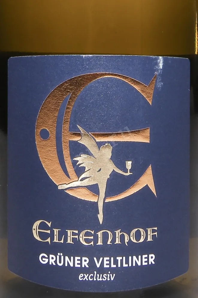 Этикетка Elfenhof Gruner Veltliner Exlusiv 2023 0.75 л