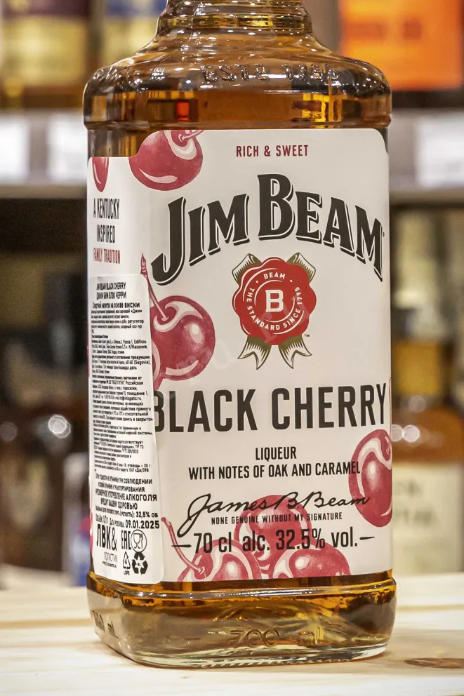 В магазине Крю Профи Jim Beam Black Cherry 0.7 л