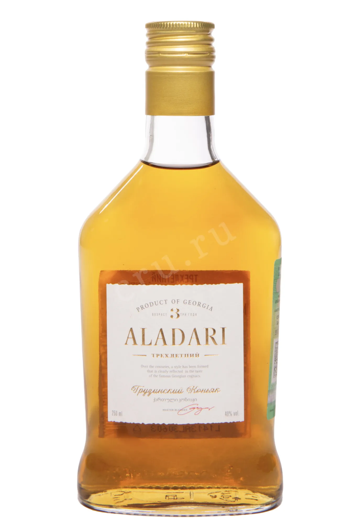 Фото — Коньяк Аладари Трехлетний  0.25 л
