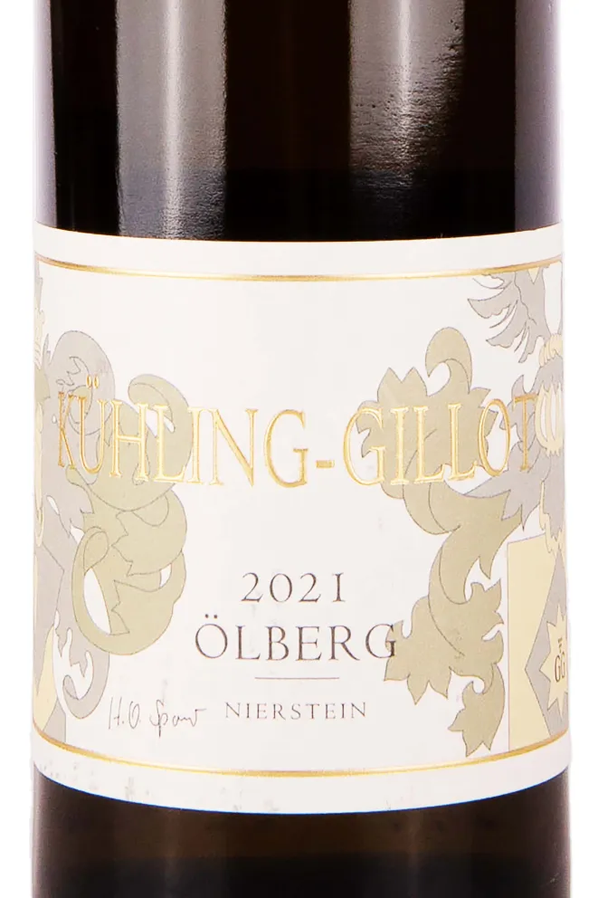 Этикетка Kuhling-Gillot Nierstein Olberg Riesling 2021 0.75 л