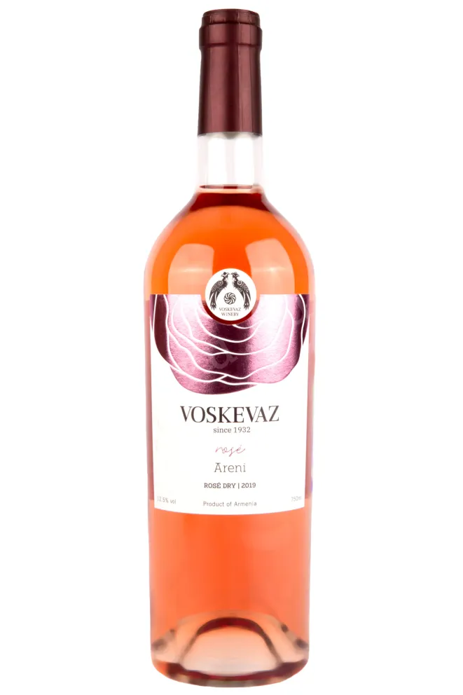Вино Voskevaz Rose Areni 0.75 л