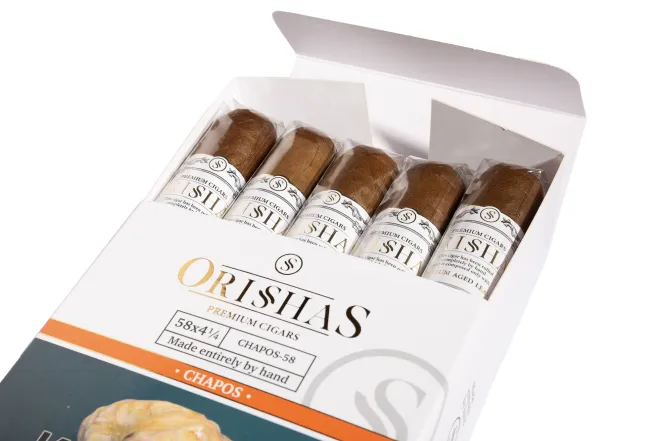 Коробка с сигарами Orishas Chapos 58
