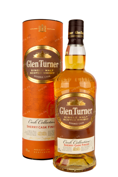 Виски Glen Turner Double Cask in tube  0.7 л