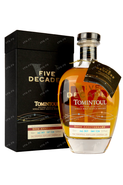 Виски Tomintoul Five Decades  0.7 л