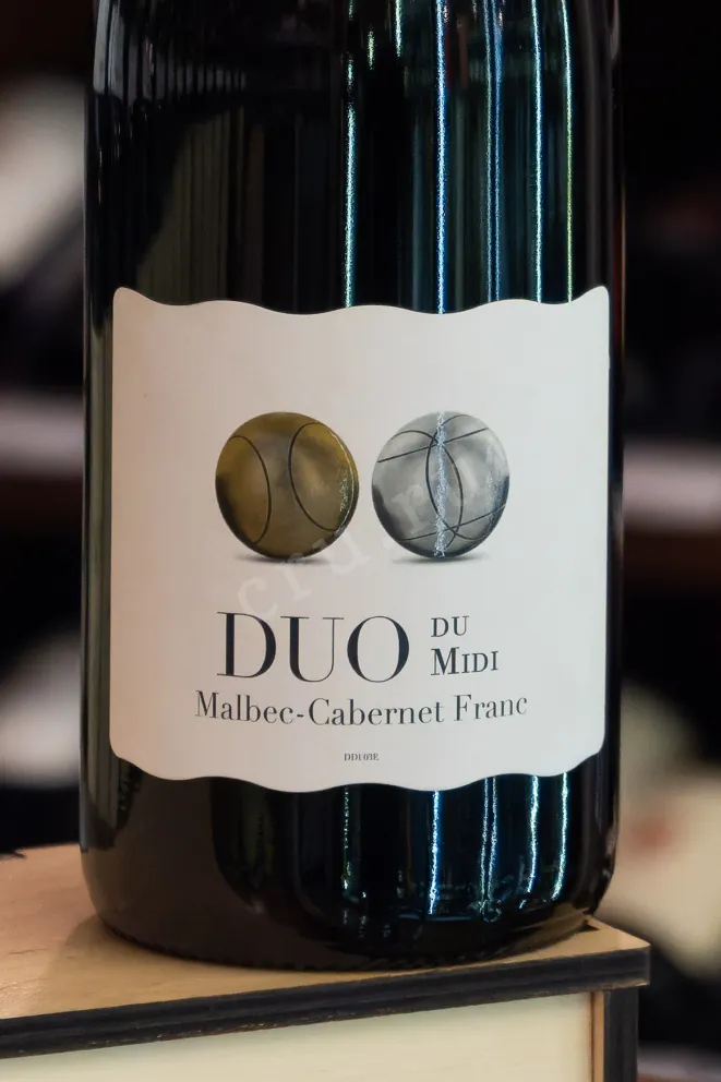 В магазине Крю Профи DUO du Midi Malbec-Cabernet Franc Pays d’Oc IGP 2022 0.75 л