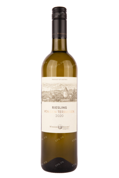 Вино Riesling Von den Terrassen 2020 0.75 л
