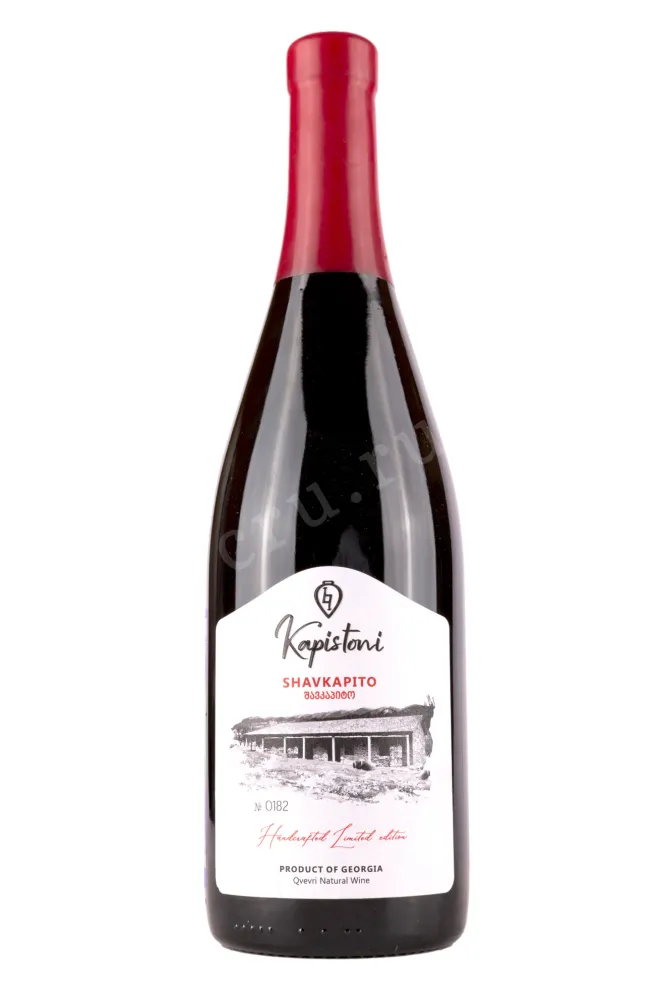 Вино Kapistoni Shavkapito Qvevri 2022 0.75 л