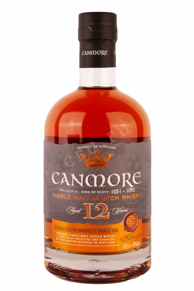 Бутылка Canmore 12 years in gift box 0.7 л