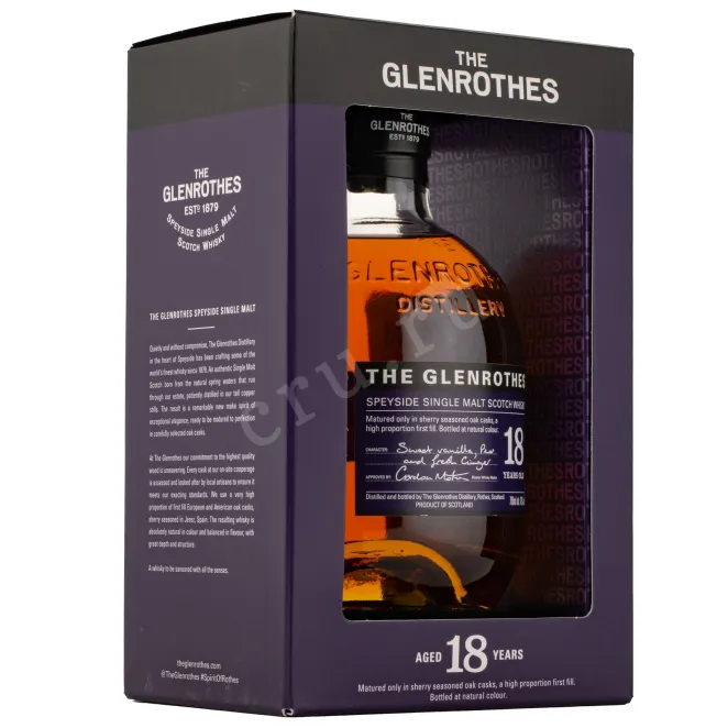 Виски Glenrothes 18 years  0.7 л