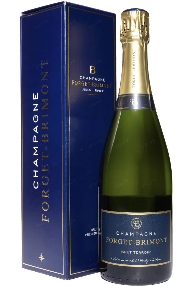 Шампанское Forget-Brimont Brut Terroir in gift box 2020 0.75 л