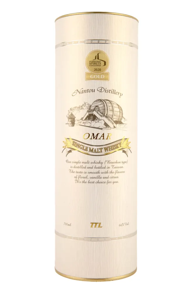 Туба Omar Single Malt Bourbon Type 0.7 л