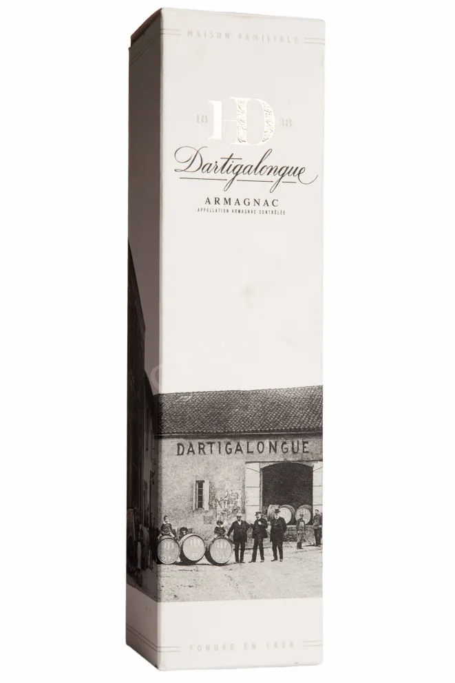 Подарочная коробка Dartigalongue Bas Armagnac Heritage in gift box 0.7 л