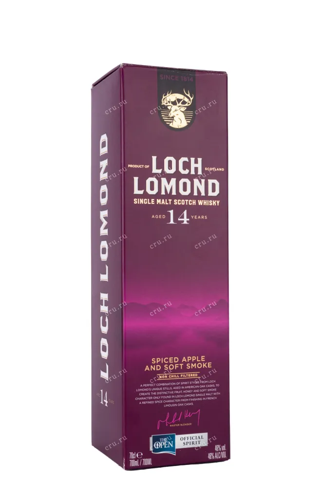 Подарочная коробка Loch Lomond 14 Years Old gift box 0.7 л