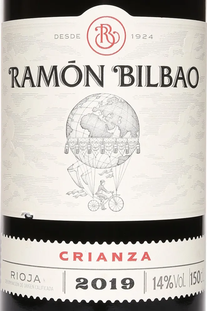 Этикетка Ramon Bilbao Crianca 2019 1.5 л