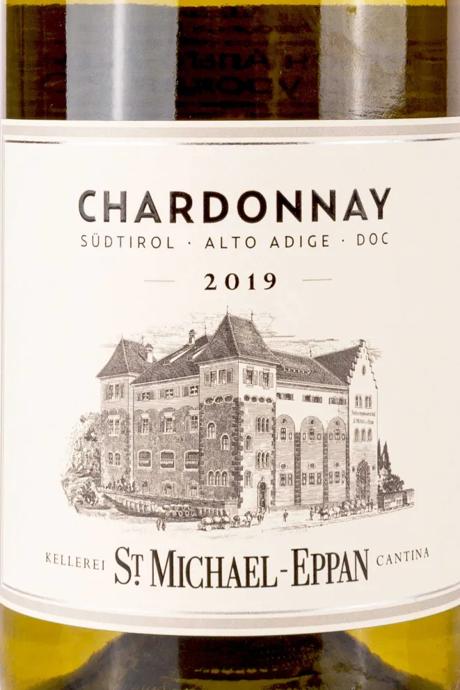 Этикетка San Michele-Appiano Chardonnay