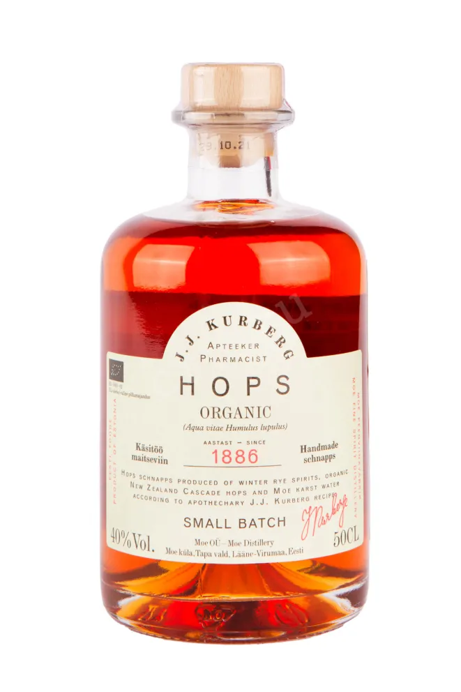 Водка Дж.Дж.Курберг Хмель Органик  0.5 л