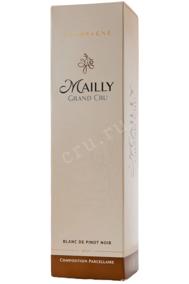 Подарочная коробка Mailly Blan de Pinot Noir gift box 2019 0.75 л