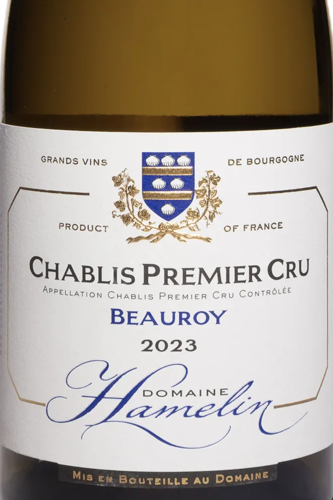 Этикетка Chablis Premier Cru Beauroy 2023 0.75 л