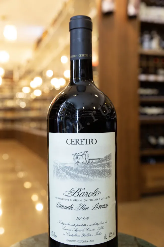 В магазине Крю Профи Ceretto Barolo Cannubi San Lorenzo in gift box 2009 1.5 л