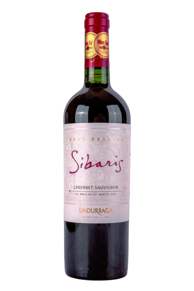 Вино Undurraga Sibaris Grand Reserva Cabernet Sauvignon 2021 0.75 л