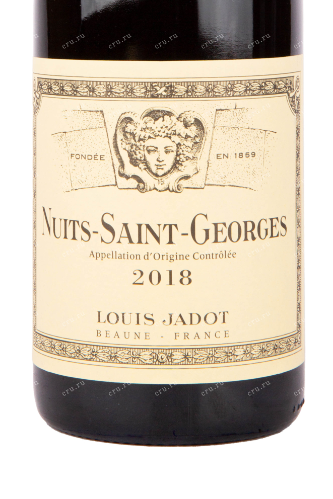 Этикетка вина Nuits-Saint-Georges AOC 2018 0.75 л