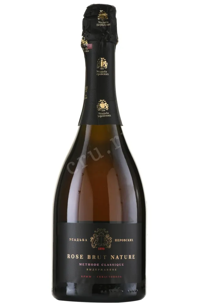 Игристое вино Усадьба Перовских Розе Брют Натюр 2023 0.75 л